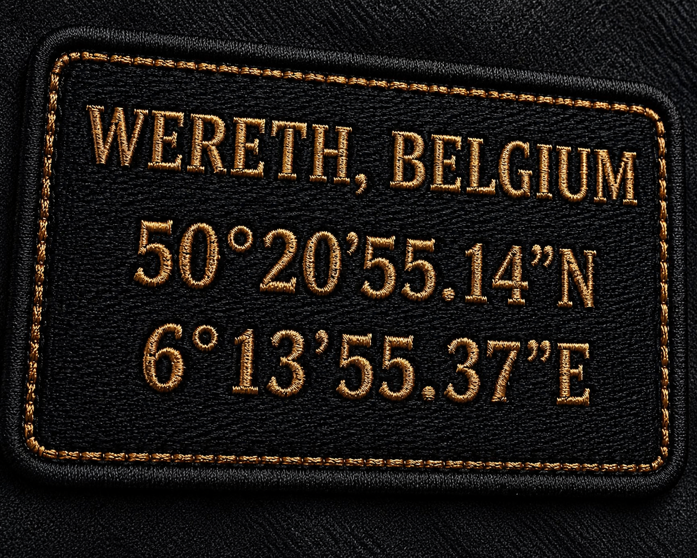 Wereth, Belgium — Coordinates Patch