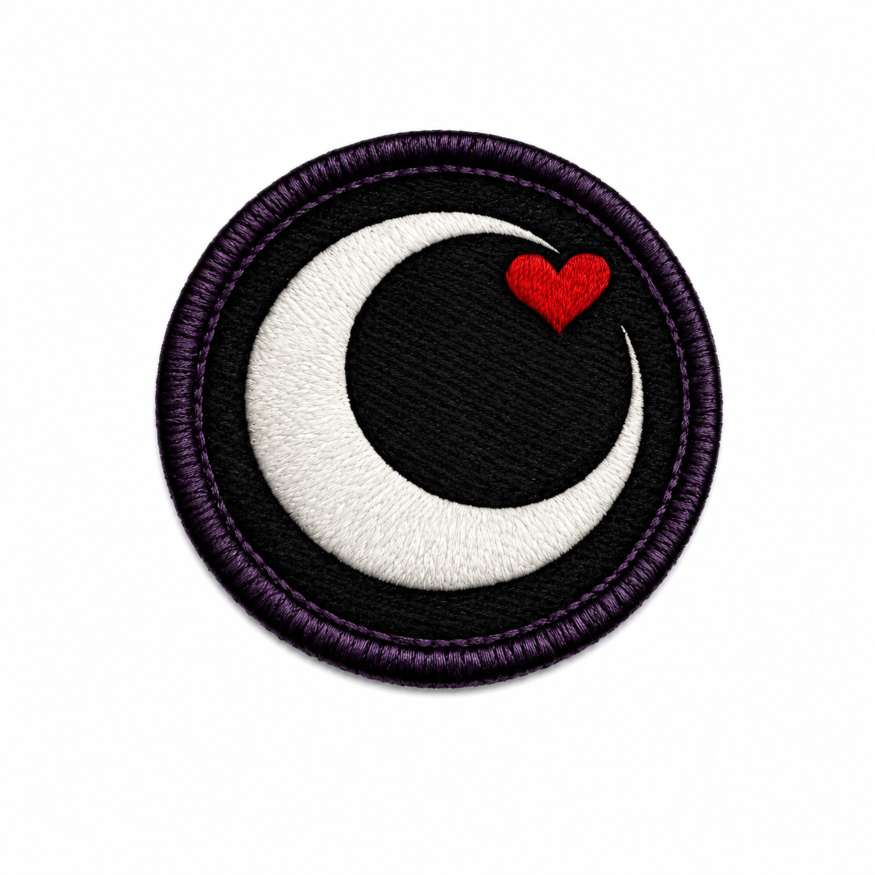 Signature Patch — Crescent Moon &amp; Heart