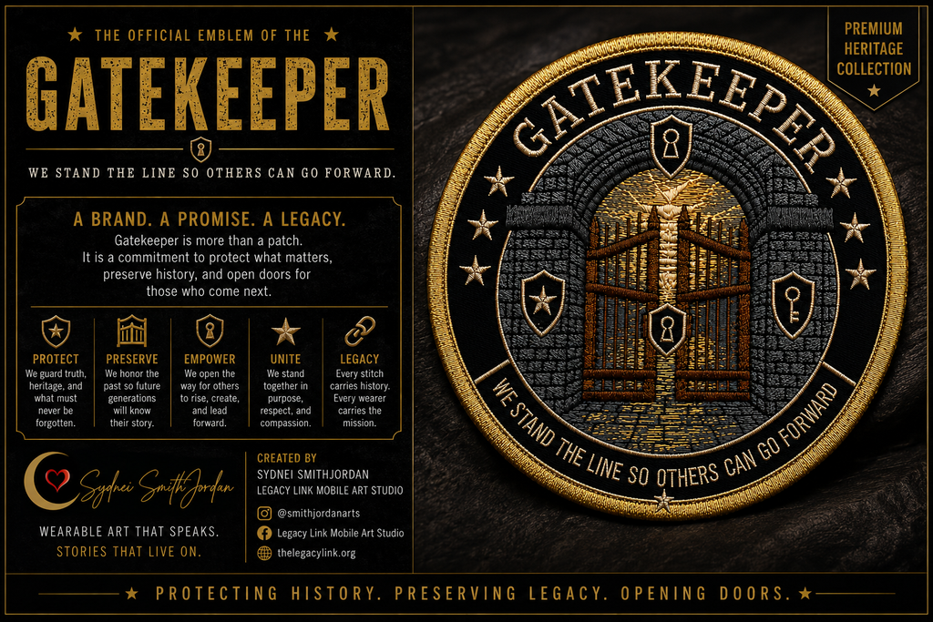 Gatekeeper 8" Premium Back Patch