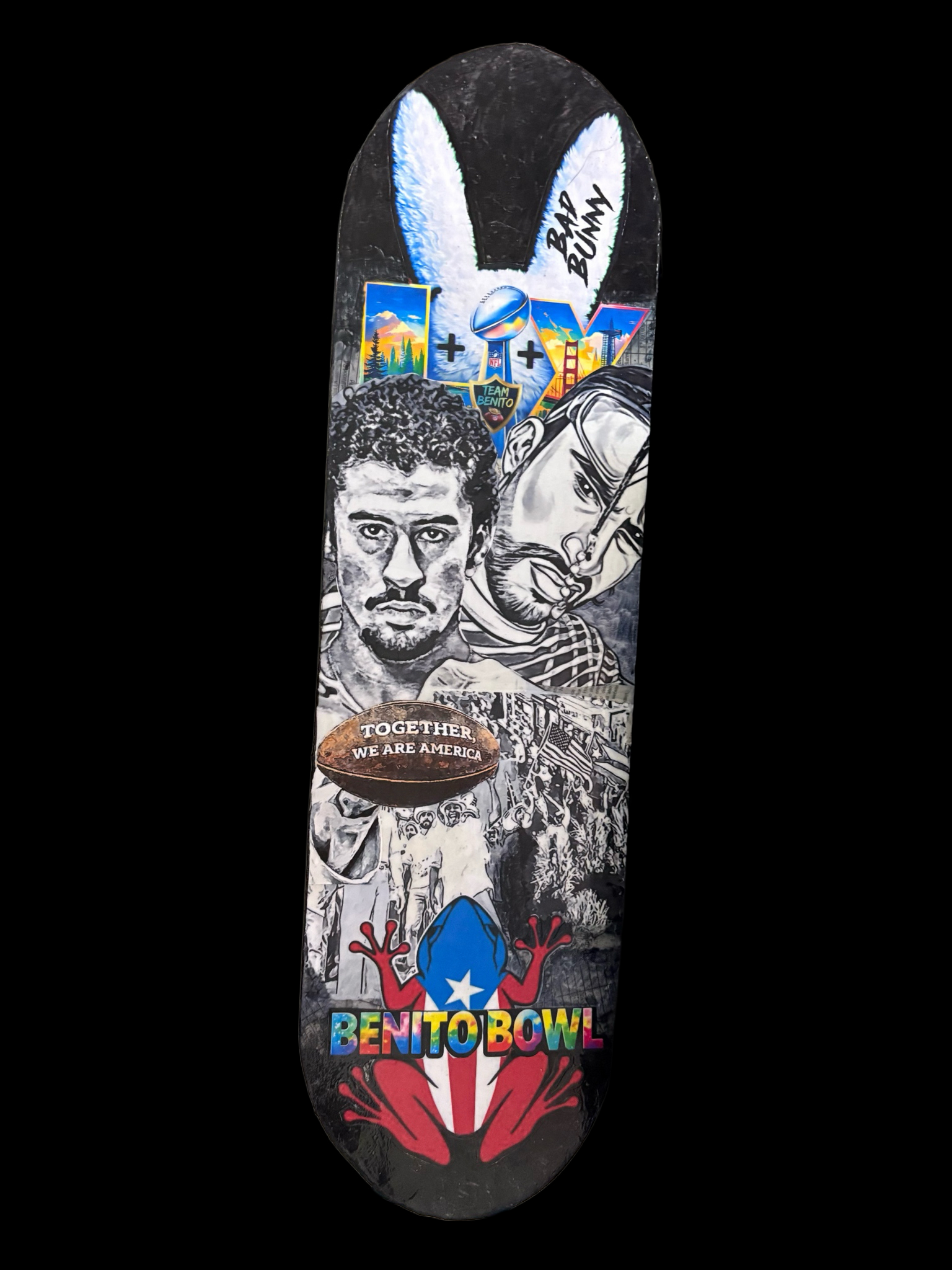 P.R. Mini Skateboard Deck (1 of 1)