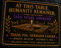 At This Table, Humanity Remained — Thank You Hermann Langer
