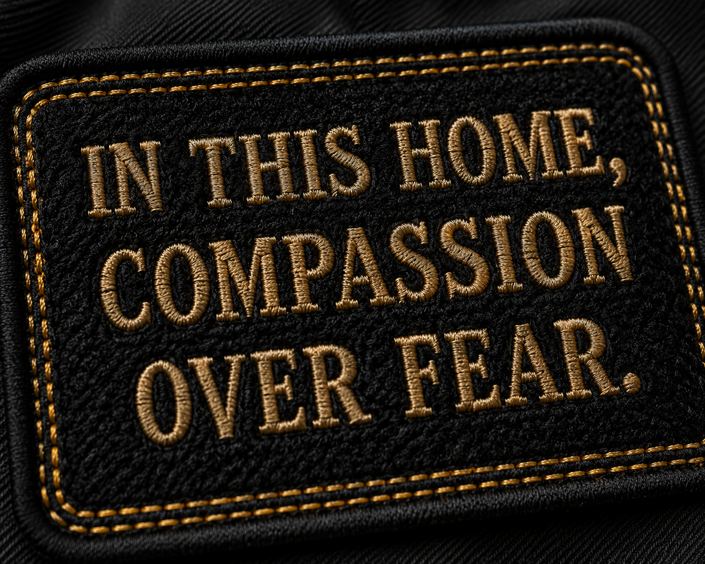In This Home, Compassion Over Fear