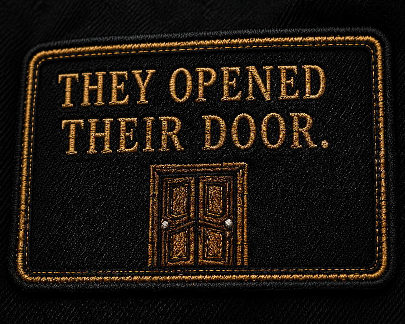 They Opened Their Door