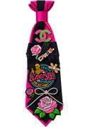 Chanel-Inspired I Match Energy Rose Tie