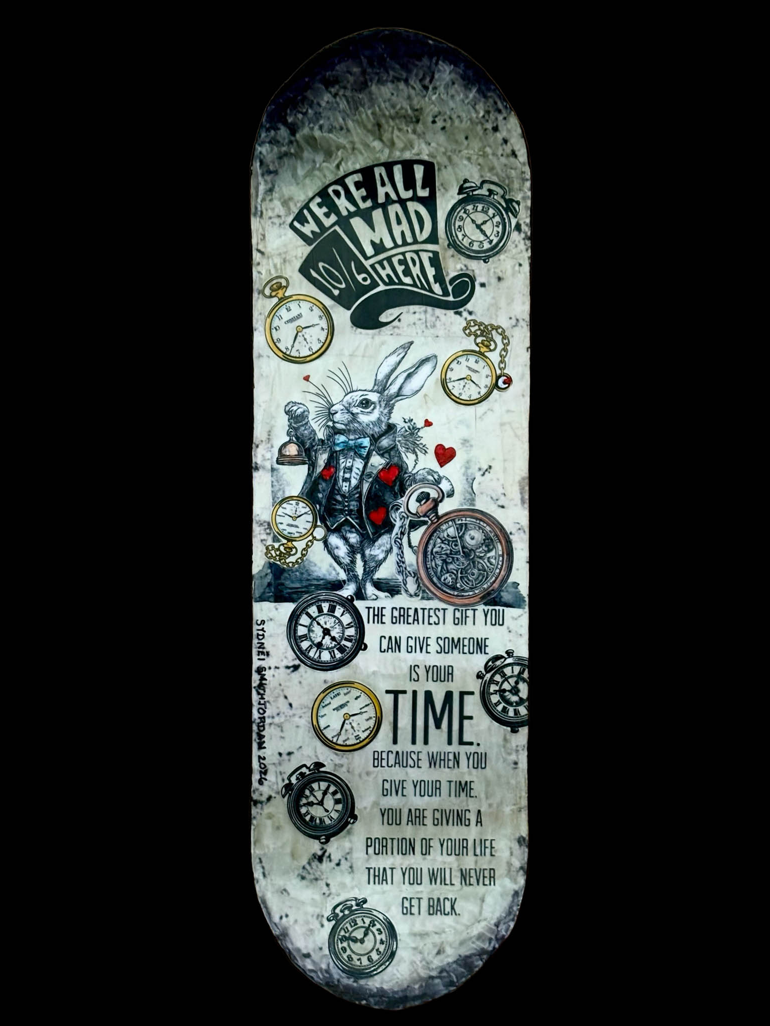 Time Skateboard Deck (1 of 1)